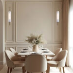 White Frosted Glass Wall Light (Long Filament Bulb Included) - Image 4