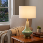 Ceramic Table Lamp (Bulb Not Included) - Image 3