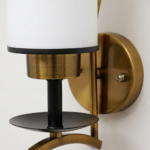 Proudome Frosted Glass Wall Light – Modern Decorative Indoor Wall Sconce (Bulb Not Included) - Image 5