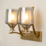 Somkey Glass Double Holder Lamp (Bulb Not Included) - Image 4