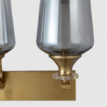 Somkey Glass Double Holder Lamp (Bulb Not Included) - Image 5
