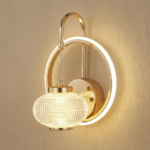 Proudome 3 Color Mode LED Wall Light – Modern Halo Ring Decorative Wall Sconce - Image 5