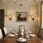 Proudome Double Fabric Shade Wall Light | Vintage Designer Wall Sconce for Elegant Interiors (Bulb Not Included) - Image 3