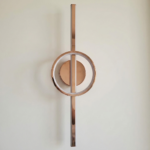 Proudome Rose Gold 3 Color Mode LED Wall Light | Modern Designer Ring Wall Sconce - Image 2