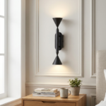 Proudome Up Down LED Wall Light | Modern Black Decorative Wall Fixture - Image 3