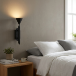 Proudome Modern LED Wall Light | Black Wall Lamp | Decorative Lighting Fixture - Image 2