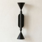 Proudome Up Down LED Wall Light | Modern Black Decorative Wall Fixture - Image 2