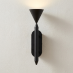 Proudome Modern LED Wall Light | Black Wall Lamp | Decorative Lighting Fixture