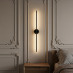 Black Metal LED Wall Light - Image 3