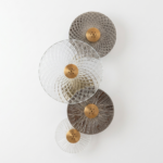 Proudome 3 Color Mode LED Decorative Glass Wall Light | Modern Designer Wall Sconce - Image 2