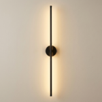 Black Metal LED Wall Light
