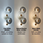 Proudome 3 Color Mode LED Decorative Glass Wall Light | Modern Designer Wall Sconce - Image 4