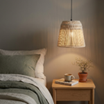 Proudome Japandi Thread Pendant Light | Japanese Scandinavian Ceiling Lamp (Bulb Not Included) - Image 3