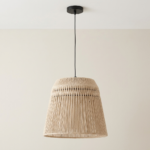 Proudome Japandi Thread Pendant Light | Japanese Scandinavian Ceiling Lamp (Bulb Not Included) - Image 2