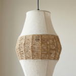 Proudome Boho Japandi Fabric & Thread Pendant Light | Nordic Hanging Ceiling Lamp (Bulb Not Included) - Image 4