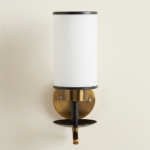 Proudome Frosted Glass Wall Light – Modern Decorative Indoor Wall Sconce (Bulb Not Included) - Image 2
