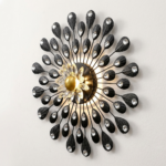 Proudome Luxury Crystal LED Wall Art Light for Modern Designer Interiors - Image 4