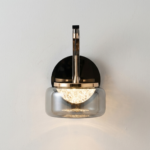 Proudome Smokey Glass 3 in 1 Color Mode LED Wall Light for Luxury Modern Homes - Image 4