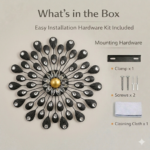 Proudome Luxury Crystal LED Wall Art Light for Modern Designer Interiors - Image 7