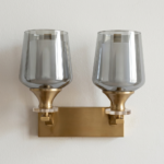Somkey Glass Double Holder Lamp (Bulb Not Included) - Image 2