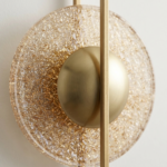 Proudome Amber Glass LED Wall Light – Modern Decorative Wall Sconce for Luxury Interiors - Image 5