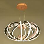 Rose Gold Acrylic Diffuser Chandelier - Image 6