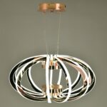 Rose Gold Acrylic Diffuser Chandelier - Image 8