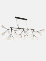 White Frosted Glass Branch Shaped Chandelier - Image 2