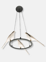 Three Bird LED Acrylic Diffuser Chandelier - Image 2