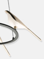 Three Bird LED Acrylic Diffuser Chandelier - Image 5