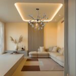 Smokey Glass Branches LED Chandelier - Image 4