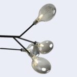 Smokey Glass Branches LED Chandelier - Image 5