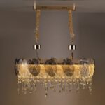Decorative Glass Crystal Hanging Chandelier - Image 3