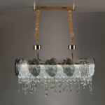 Decorative Glass Crystal Hanging Chandelier - Image 5