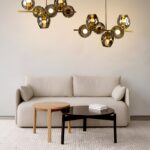 Smokey Glass Dining Chandelier (Bulb Not Included)