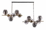 Smokey Glass Dining Chandelier (Bulb Not Included) - Image 4