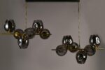 Smokey Glass Dining Chandelier (Bulb Not Included) - Image 5