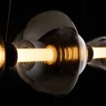 Smokey Orbit Glow Linear Chandelier - Image 5