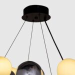 Luna Chrome Cluster Chandelier - Image 5