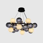 Luna Chrome Cluster Chandelier - Image 7