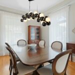 Aurora Dual-Tone Globe Chandelier - Image 6