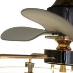 AeroLux Rose Gold LED Fan Chandelier - Image 7