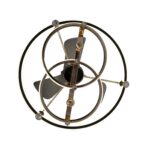 AeroLux Rose Gold LED Fan Chandelier - Image 5