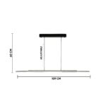 Modern LED Linear Island Chandelier - Image 13