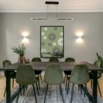 Modern LED Linear Island Chandelier - Image 4