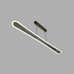 Modern LED Linear Island Chandelier