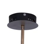 Aurora Frosted Crystal Shade Chandelier - Image 8