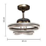 LuxeWave Halo Chandelier - Image 9