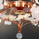 Rose Bloom Crystal Branch Chandelier - Image 5