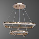 Luminara Dual-Tier Luxe Chandelier - Image 2